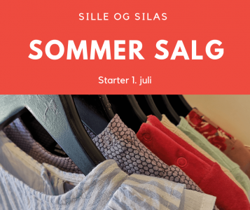 Sommersalg hos Sille og Silas.. Del af Hedensted Handelsforening